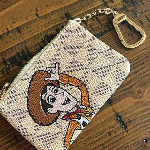 HAND PAINTED Cartoon Cowboy coin purse!! - Picture 6 of 8
